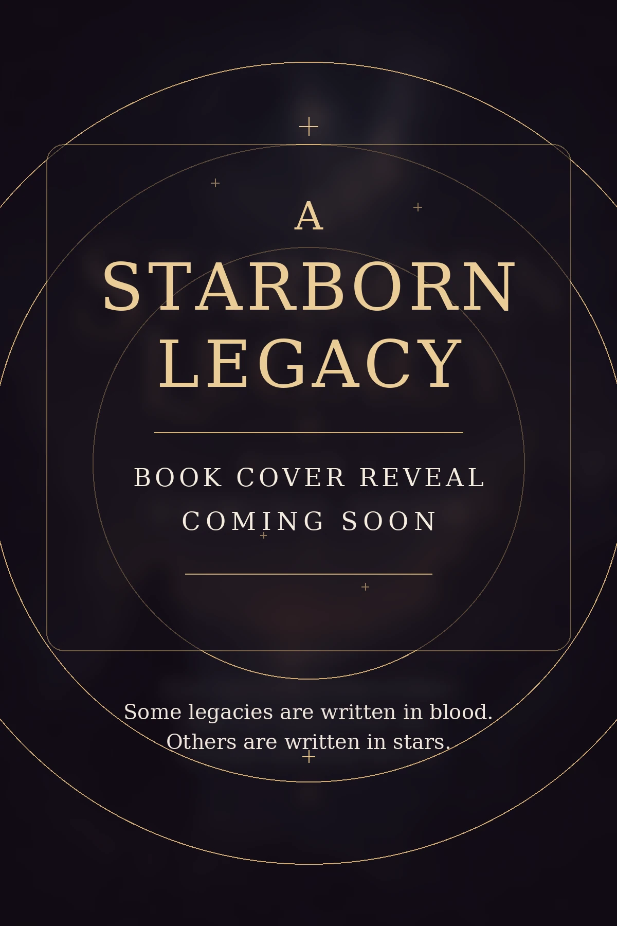 A Starborn Legacy book cover reveal coming soon